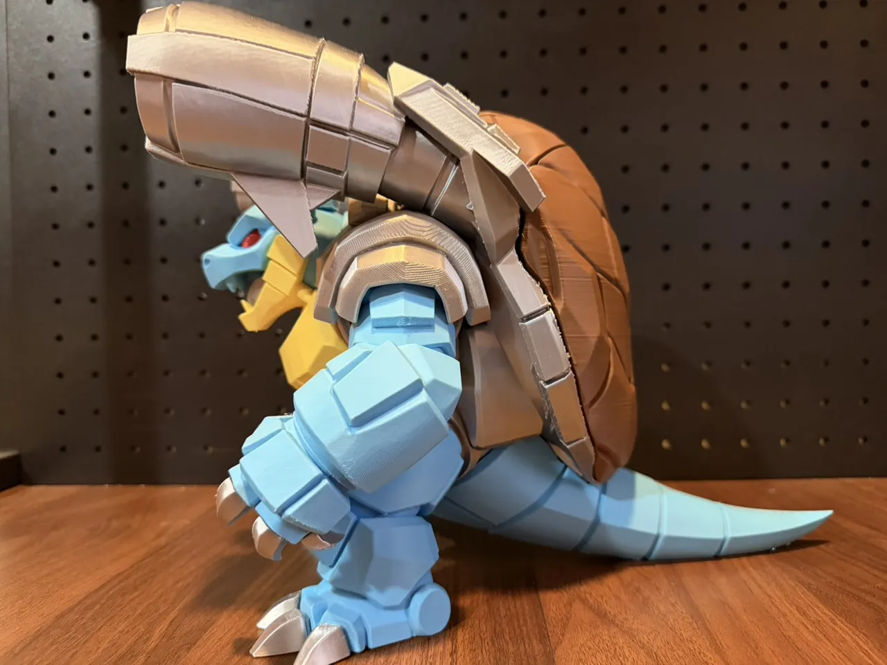 Mecha Blastoise Multi-Color Parted Statue view 4
