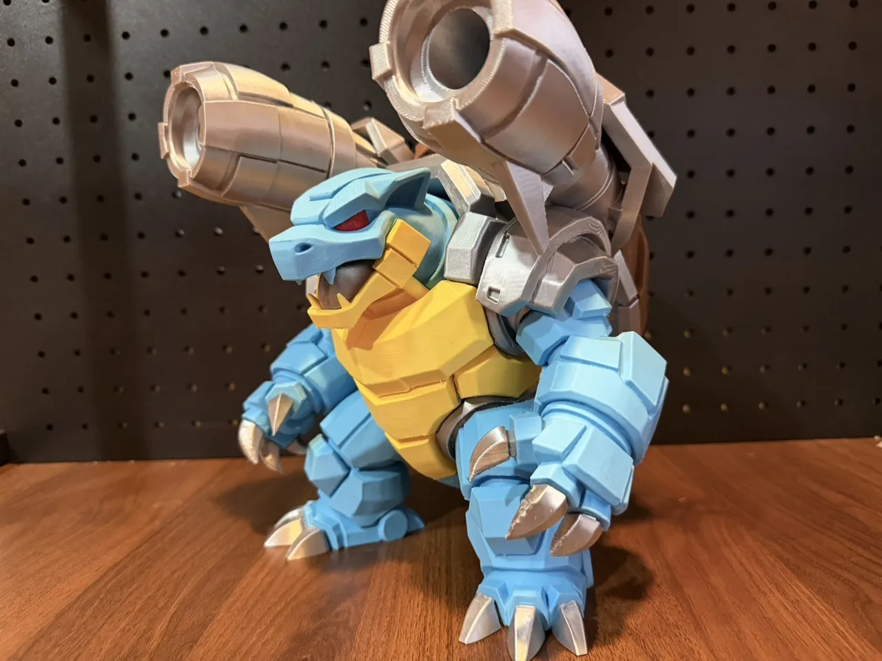 Mecha Blastoise Multi-Color Parted Statue view 2