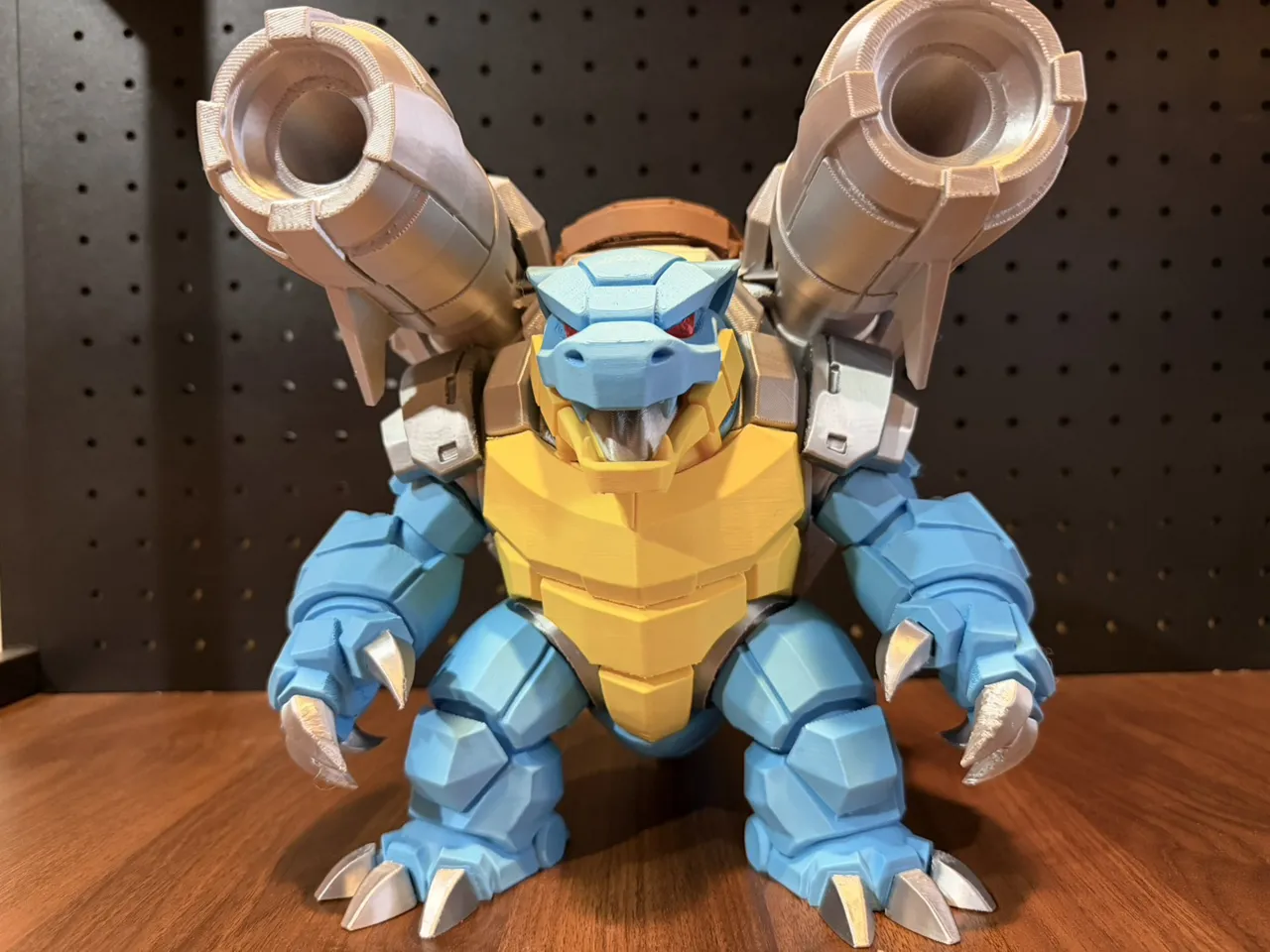 Mecha Blastoise Multi-Color Parted Statue view 3