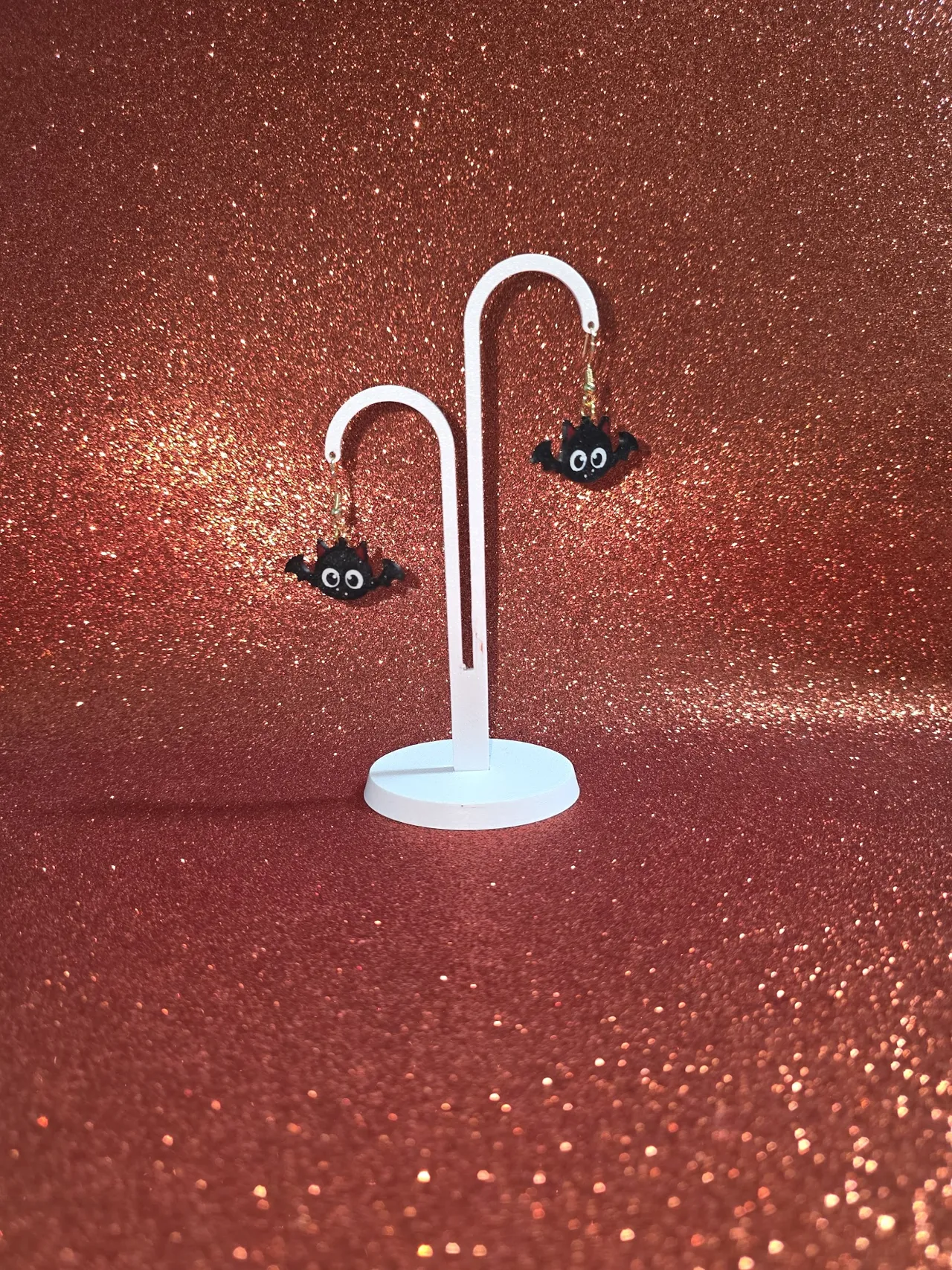 Sweet Bat earrings view 3
