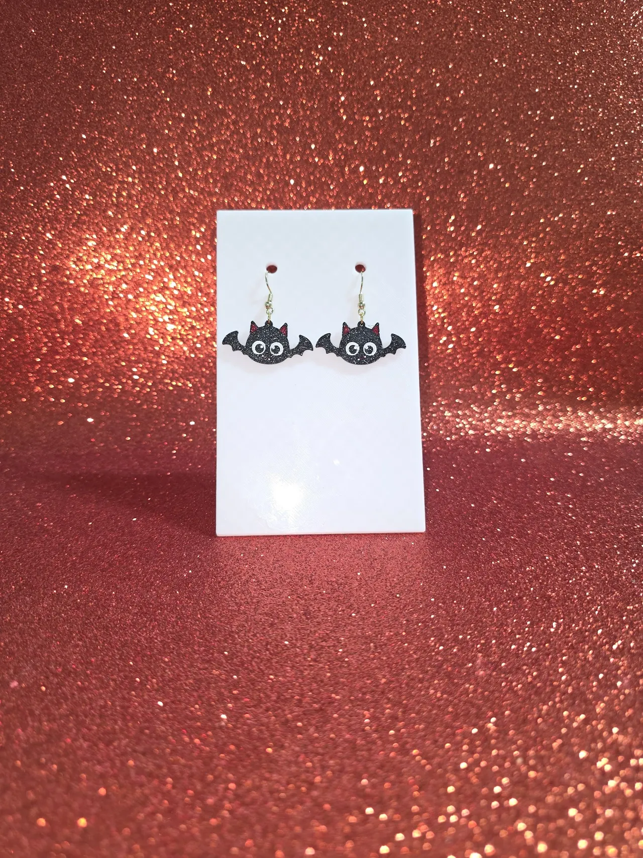 Sweet Bat earrings view 2