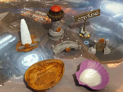 Everdell wonders and resource baskets