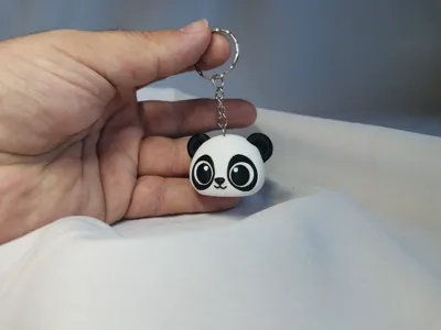 Panda Keychain - The Ctitter Clips