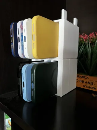 Modular box for cell phone cases