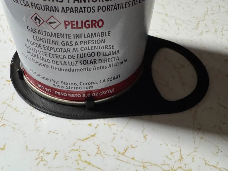 Sterno Butane Can Base