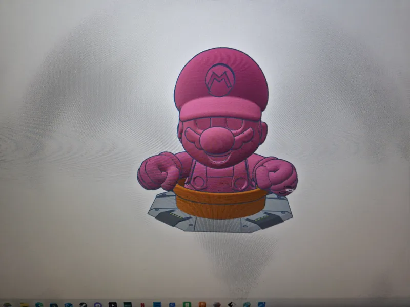 Mario in pipe LARGE