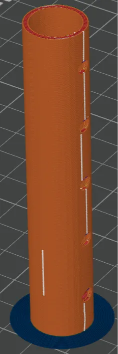 Nozzle tube 17.5mm