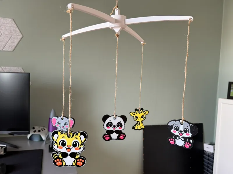 Baby Mobile With Cute Animals