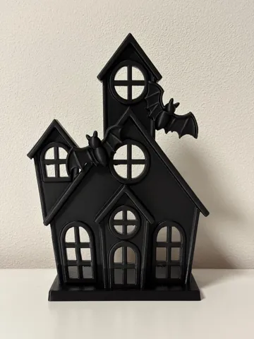 Accesorio de iluminación decorativa: Haunted House Tealight Holder — vista de referencia 5
