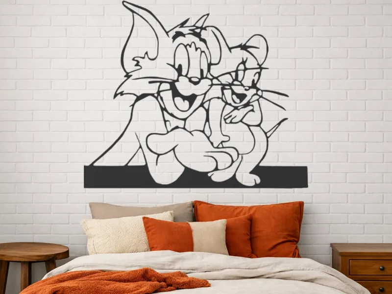 Silueta Tom y Jerry