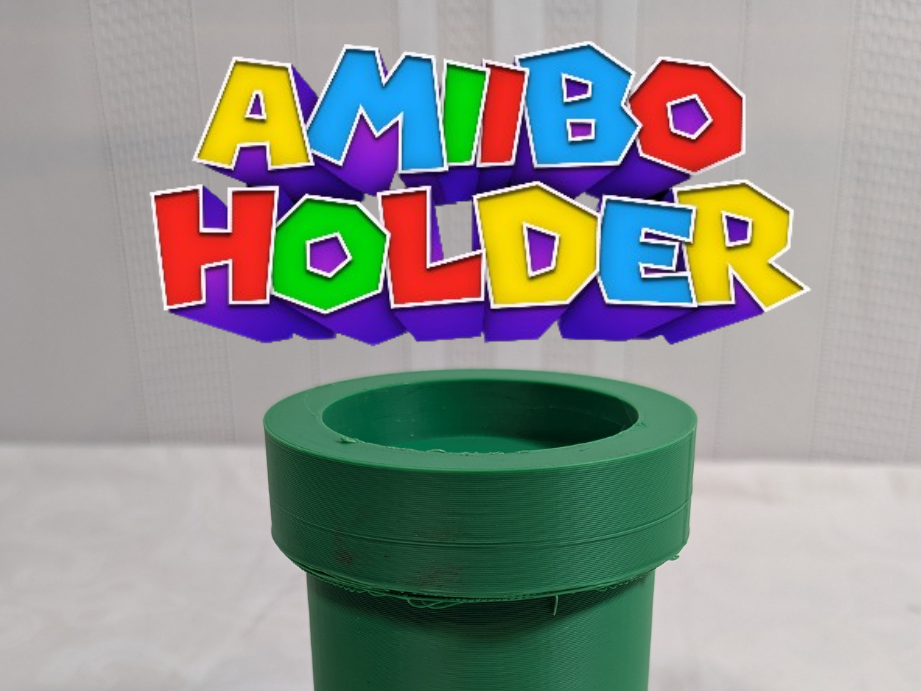 Mario Warp Pipe Amiibo Stand