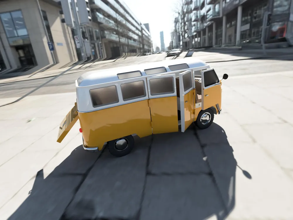 Volkswagen T1 Microbus by CuriousAnt MakerWorld: Download Free 3D Models