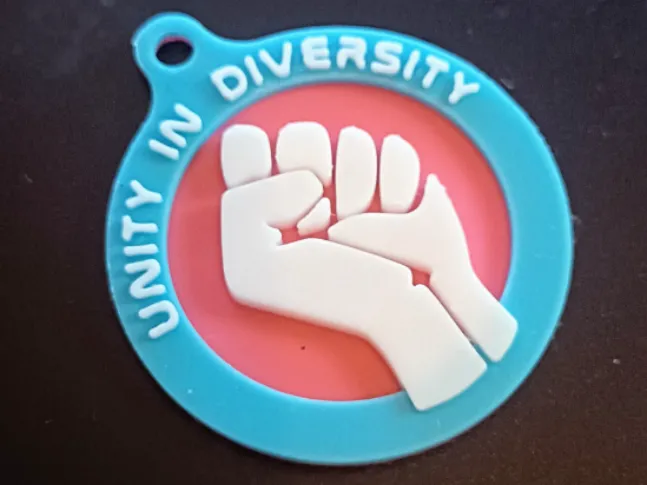 Unity in Diversity Keychain