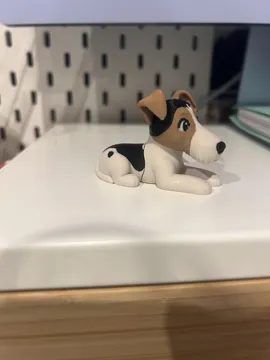 Modelo para impresión 3D: Flexi Fox Terrier dog — vista de referencia 5