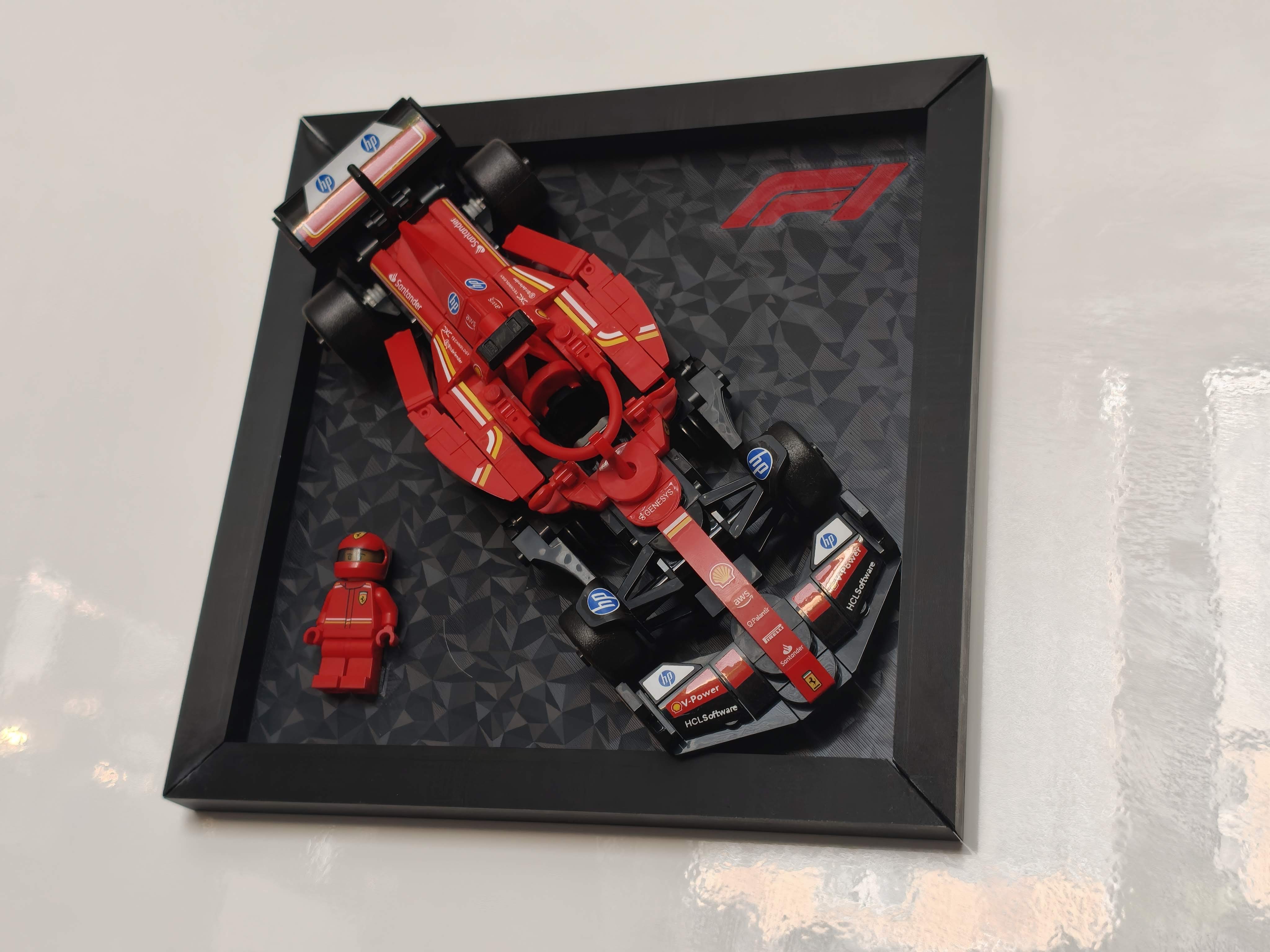Thumbnail 2 of 3D model F1 Speed Champions 3D Wall Shelf Display