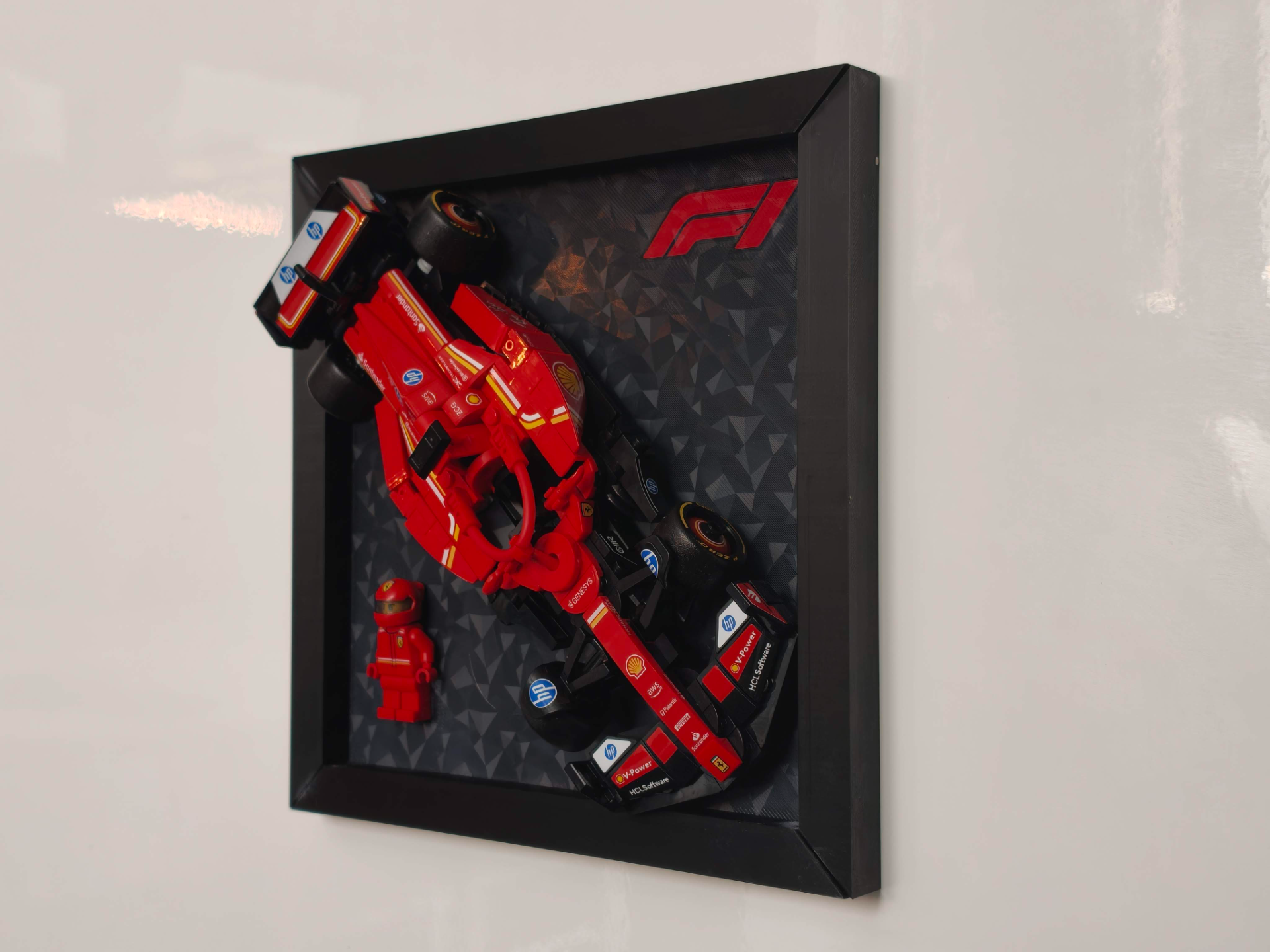 Thumbnail 1 of 3D model F1 Speed Champions 3D Wall Shelf Display