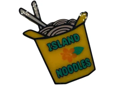 Island Noodles Pin