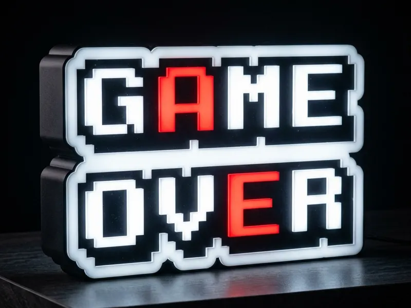 Lightbox Game Over