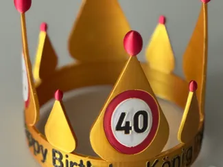 Krone 40. Geburtstag