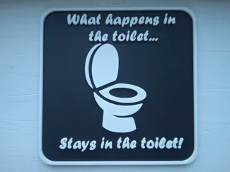 Toilet Sign Funny