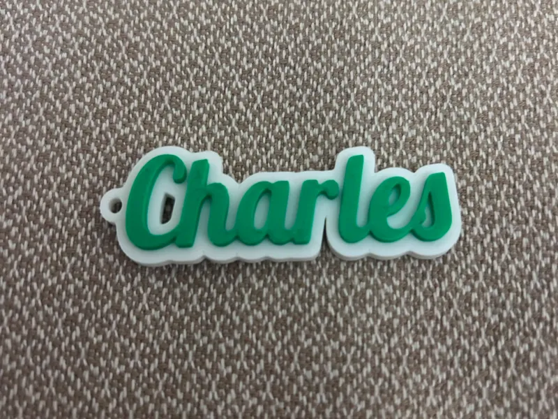 Charles name keychain