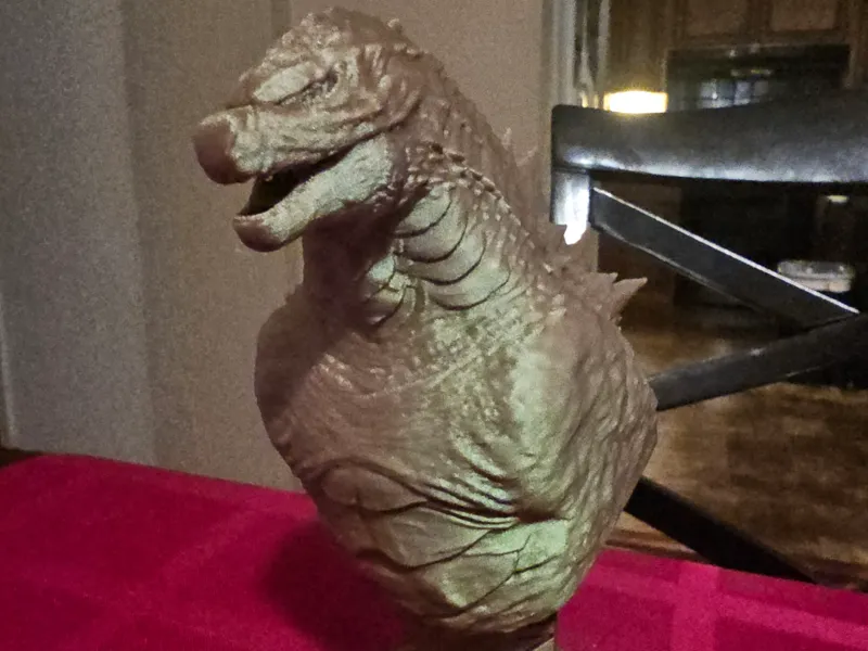 Godzilla Bust by TC9