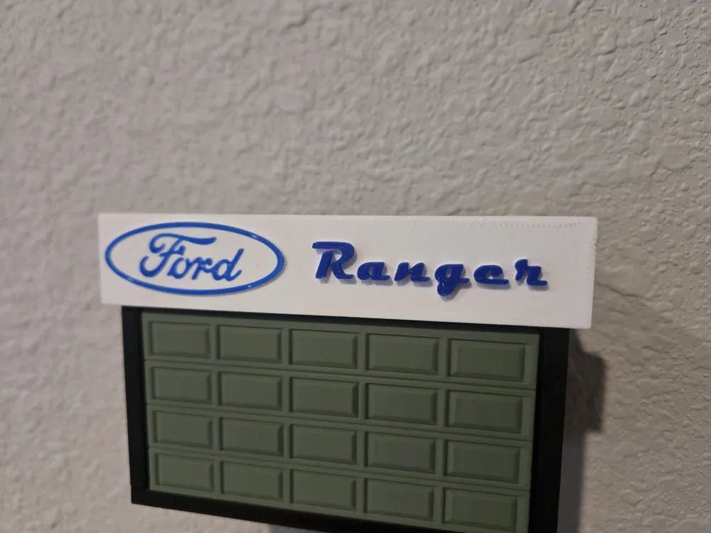 Ford Ranger billboard - Free 3D Print Model - MakerWorld