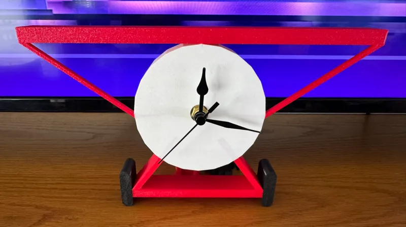 The Low Poly Plane Clock!