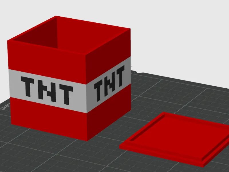 Minecraft TNT Box
