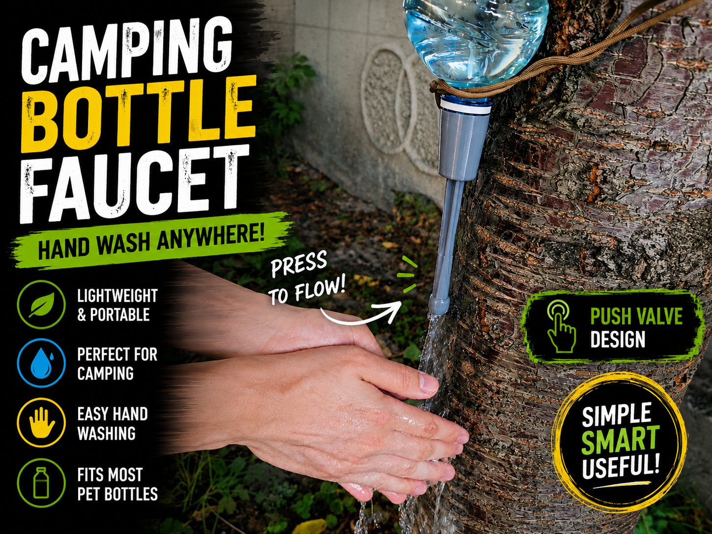 Camping Bottle Faucet - 1