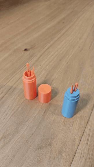 Darning needles and case