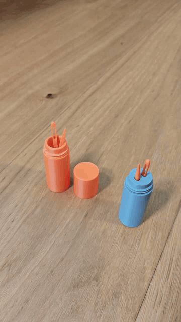 Darning needles and case