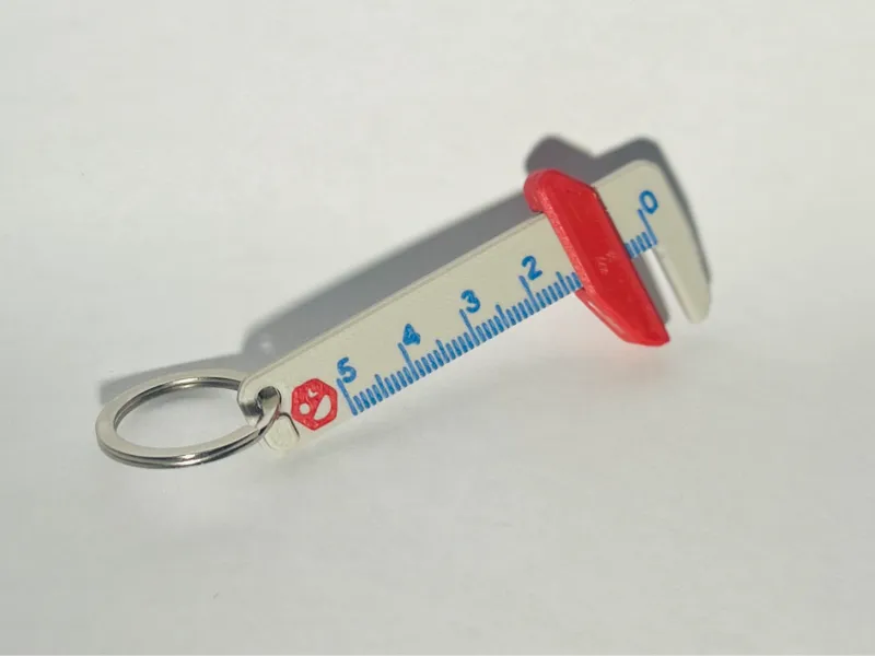 Miniature Keychain Caliper