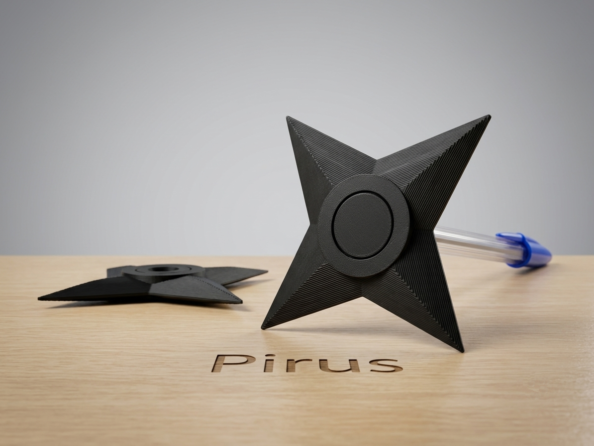 Shuriken Fidget Spinner Set – Ninja Pen Topper