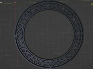 Circle Ornament 