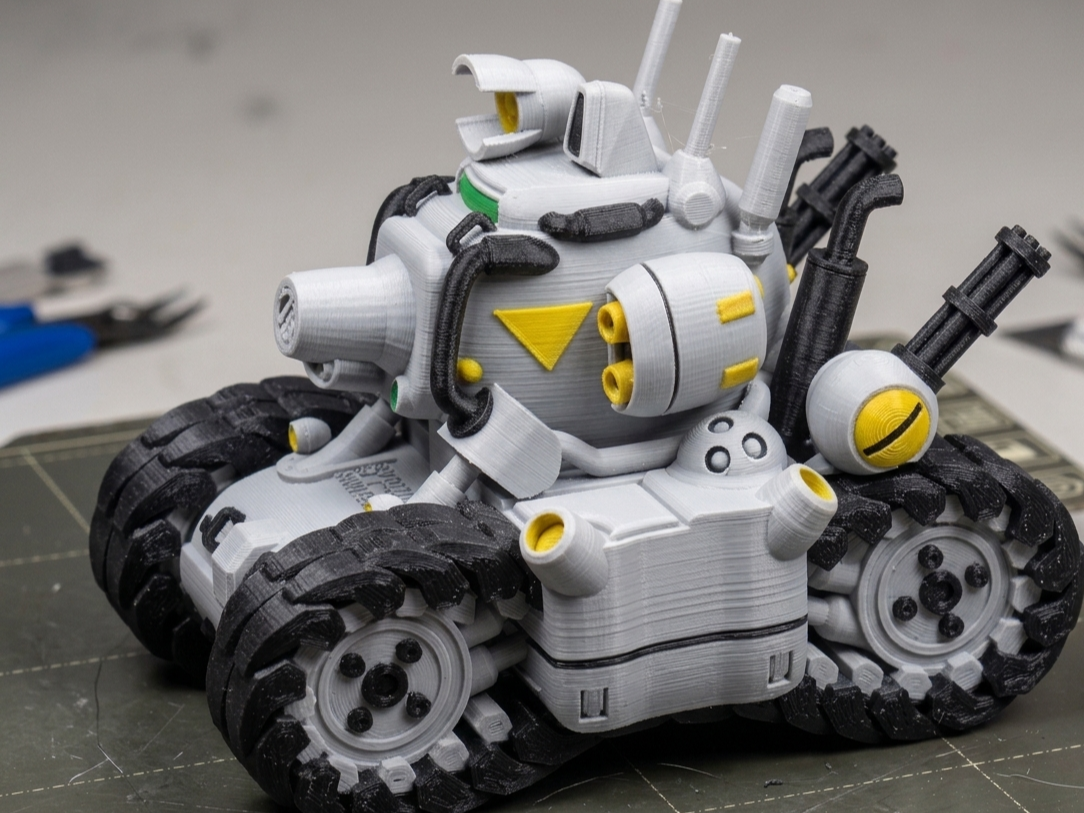 SV-001 "Metal Slug" Tank – Detailed Display Model