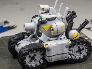 SV-001 "Metal Slug" Tank – Detailed Display Model