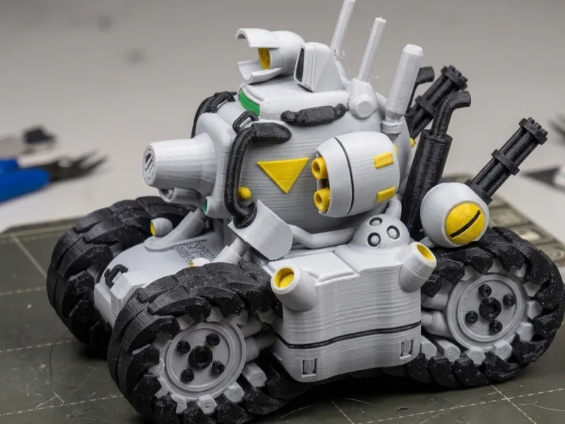 SV-001 "Metal Slug" Tank – Detailed Display Model