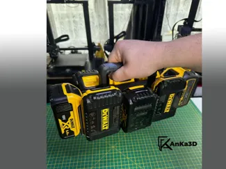 8x Battery Basket Carrier Caddy Holder for DeWALT