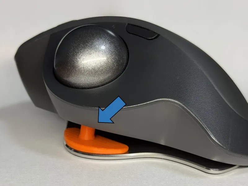 MX Ergo S Easy Trackball Remover