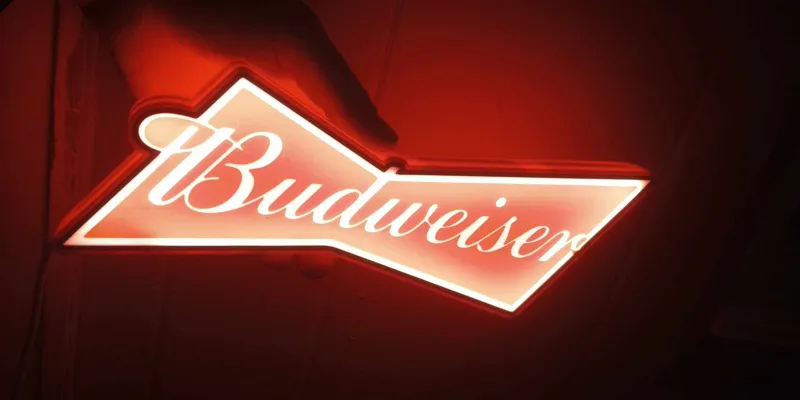 budwiser light  box
