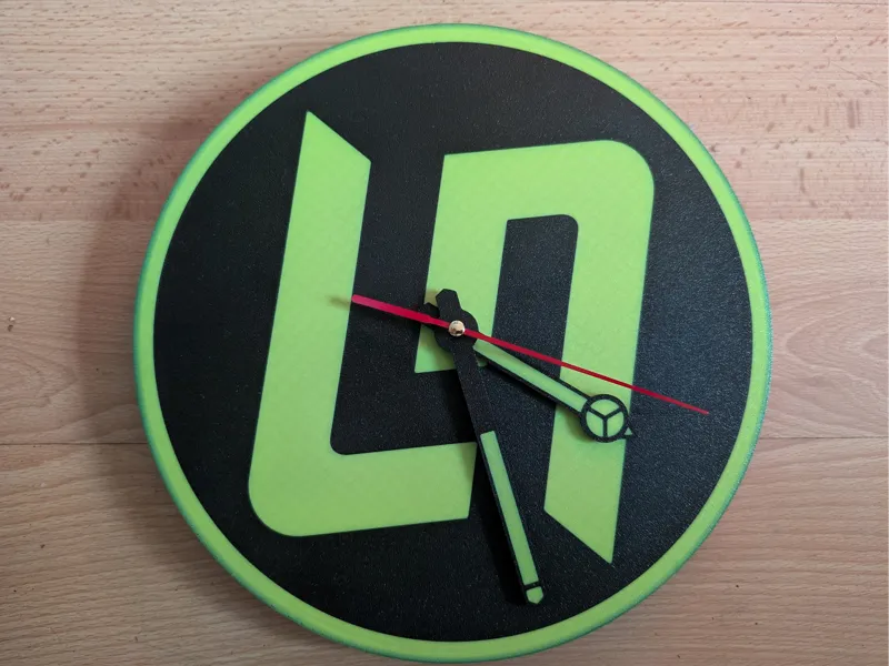 Lando Norris Clock - Clock Components Kit 011
