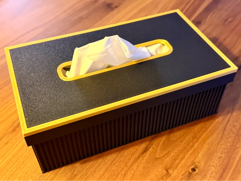 Moderne Tempobox-Hülle