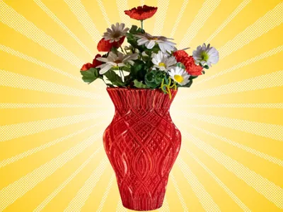Radiant Flow Vase