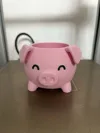 Cute Pig Pencil Holder – Fun Desk Organizer mini size