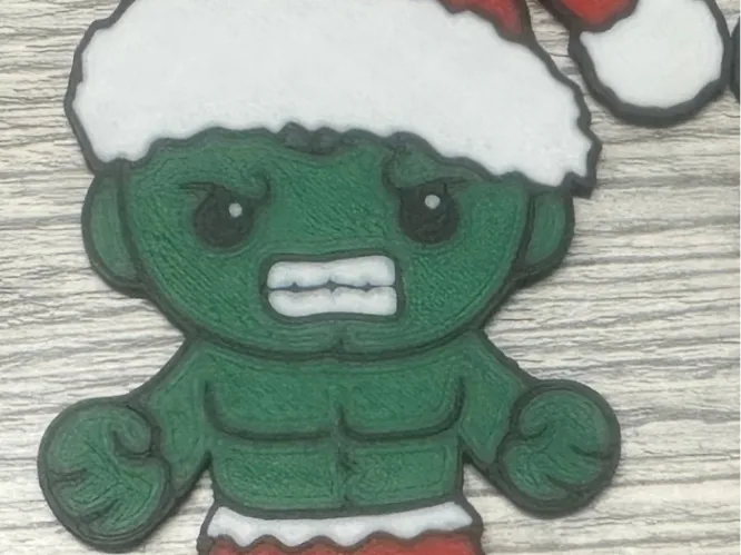 Hulk christmas ornament
