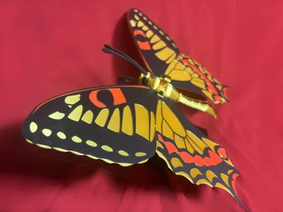 Articulated Mechanical Butterfly