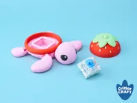 Strawberry Turtle Clicker - Keychain & Original