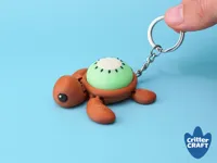 Kiwi Turtle Clicker - Keychain & Original