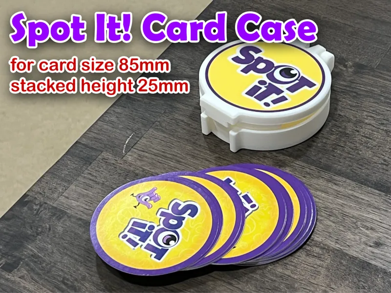 "Spot It!" Card Game Case